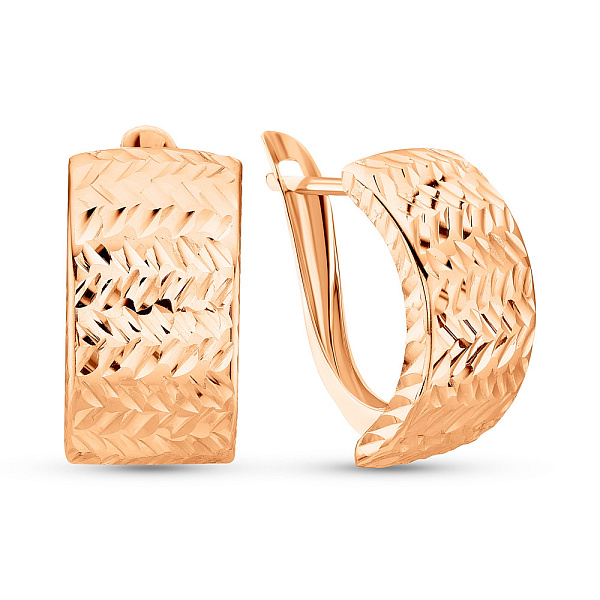 Золоті сережки (арт. 120409) – зображення 1