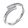 Серебряное кольцо с дорожкой из фианитов (арт. 7501/8151) – изображение 1