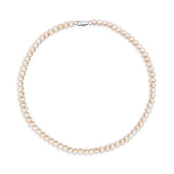 Бусы из розового жемчуга (арт. 9016/246жр)