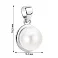 Срібний кулон з перлиною (арт. 7503/1743/1жб) – зображення 2