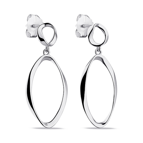 Сережки-підвіски зі срібла (арт. 7518/6669) – зображення 1