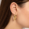 Сережки Завитки из золота Francelli (арт. е105583/30ж) – изображение 3