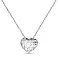 Колье Сердце из белого золота (арт. 360209б) – изображение 1