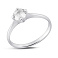 Серебряное кольцо с фианитом (арт. 7501/3225) – изображение 1