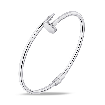 Фото Срібний браслет "Цвях" (арт. 7509/3888)