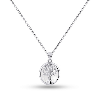 Срібне кольє Дерево життя (арт. 7507/2226п)