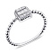 Серебряное кольцо с фианитами (арт. 7501/6225) – изображение 1