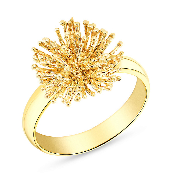 Каблучка Francelli з жовтого золота (арт. 155055ж) – зображення 1