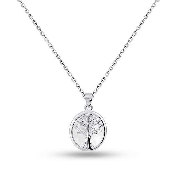 Срібне кольє Дерево життя (арт. 7507/2226п) – зображення 1