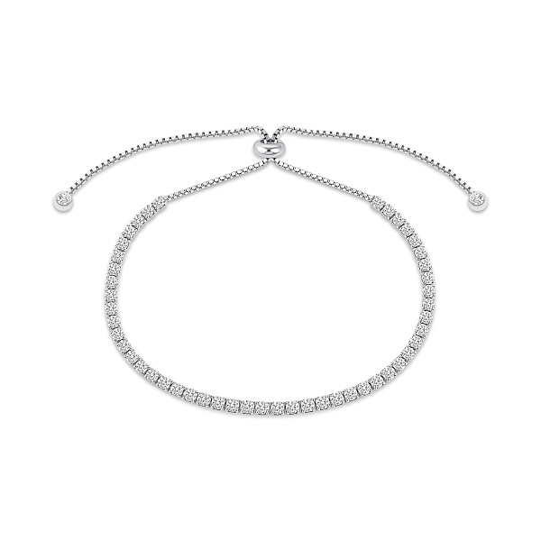 Серебряный браслет с фианитами (арт. 7509/5535) – изображение 1