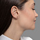 Сережки-пусеты из красного золота (арт. 1101293) – изображение 3