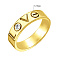 Серебряное кольцо Love с фианитом (арт. 7501/4706ж) – изображение 2