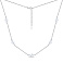 Серебряное колье с жемчугом (арт. 7507/1765жб) – изображение 2