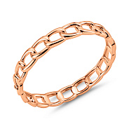 Фото Золотое кольцо "Звенья" (арт. 140892)