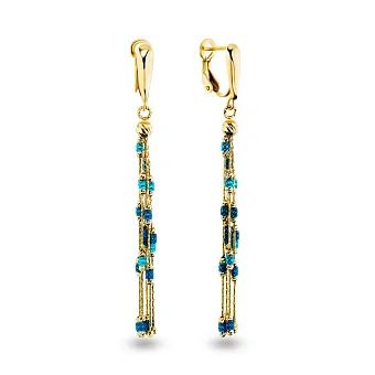 Золоті сережки Francelli (арт. 108031жг)