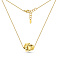 Кольє Francelli з жовтого золота (арт. 352897ж) – зображення 2