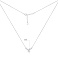 Серебряное колье с подвесками с фианитами (арт. 7507/2641) – изображение 3