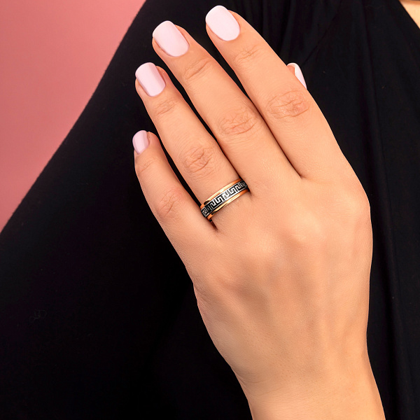 Каблучка Олімпія без каменів (арт. 143300) – зображення 2