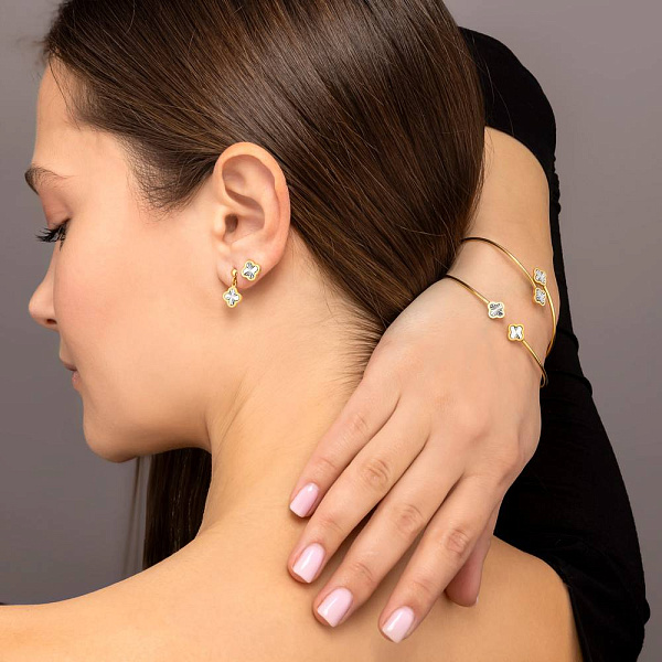 Браслет з жовтого і білого золота (арт. 3261236/8жба) – зображення 5