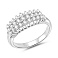Серебряное кольцо с фианитами (арт. 7501/8812) – изображение 1