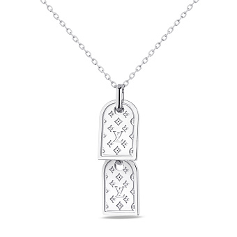 Серебряное колье с подвесками (арт. 7507/1581)