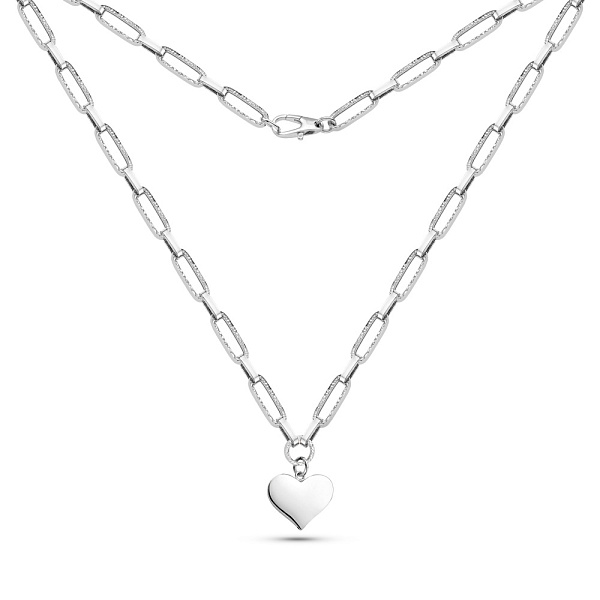 Колье из золота Сердце (арт. 352833б) – изображение 2