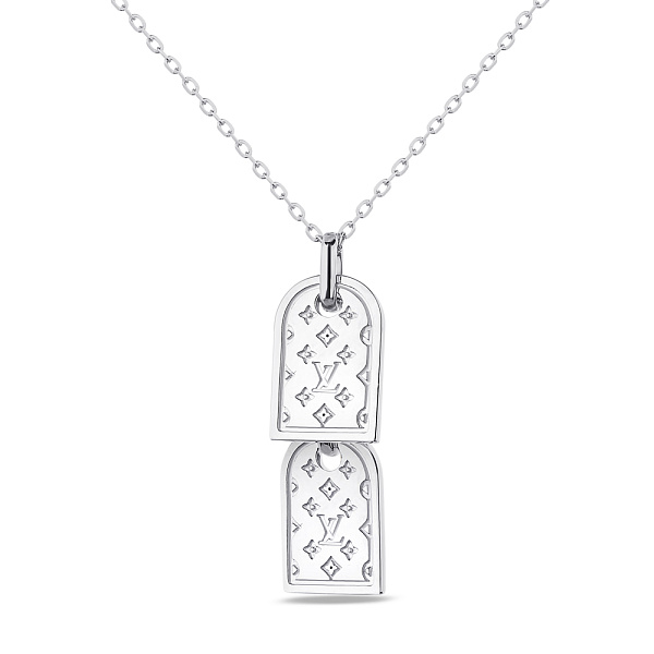 Серебряное колье с подвесками (арт. 7507/1581) – изображение 1