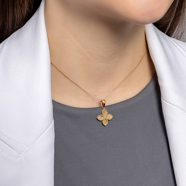 Підвіска з червоного золота (арт. 424954/15а) – зображення 2