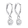 Серебряные серьги с подвесками (арт. 7502/9056/10) – изображение 1