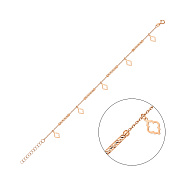 Фото Браслет з червоного золота (арт. 3261050)