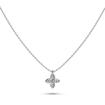 Золоте кольє з діамантами (арт. 7190397202)