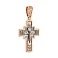 Золотой крестик с распятием (арт. 501683/35ч) – изображение 2