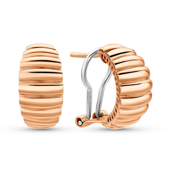 Золотые серьги (арт. 109799кб) – изображение 1