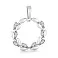 Кулон из белого золота с фианитами (арт. 441283б) – изображение 1