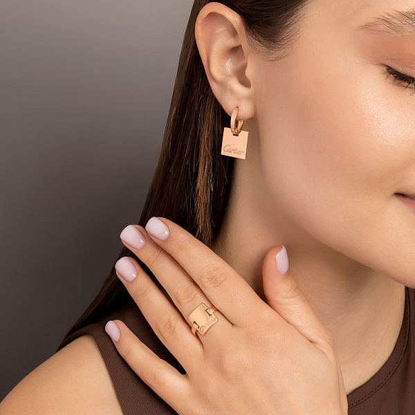 Кольцо из красного золота (арт. 155099) – изображение 2