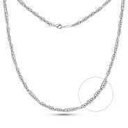 Колье из белого золота Francelli (арт. 352686б)