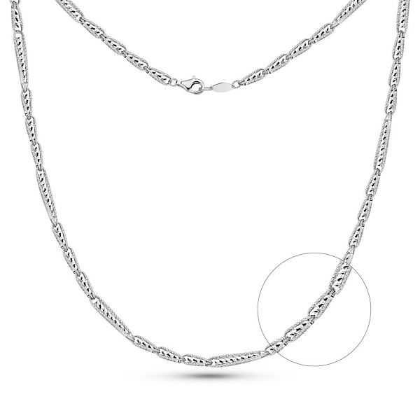 Кольє з білого золота Francelli (арт. 352686б) – зображення 1