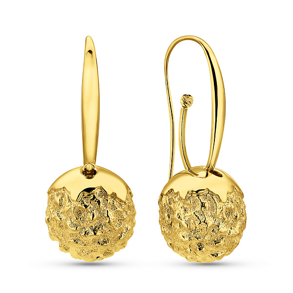 Золотые серьги Francelli (арт. е1091748ж) – изображение 1