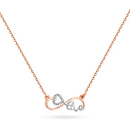 Золотое колье с бриллиантами (арт. Ц011433кб)