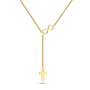 Колье из желтого золота (арт. 352488ж)