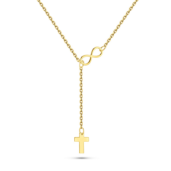 Колье из желтого золота (арт. 352488ж) – изображение 1