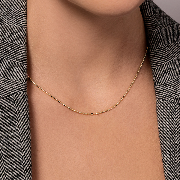 Ланцюжок з жовтого золота плетіння Фантазія (арт. ц3019704ж) – зображення 2