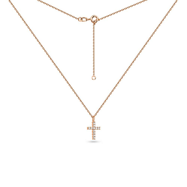 Кольє з золота з діамантами (арт. Ц011280010) – зображення 2