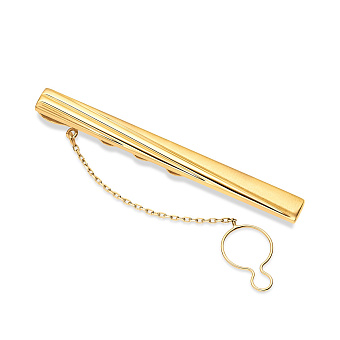 Фото Зажим для галстука из желтого золота (арт. 200056жм)