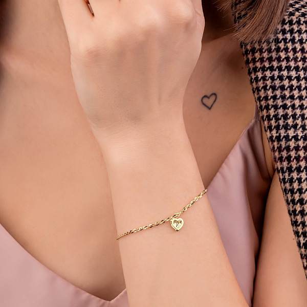 Браслет из желтого золота Francelli (арт. 326720ж) – изображение 3