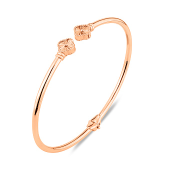 Фото Жорсткий золотий браслет (арт. 3261249)