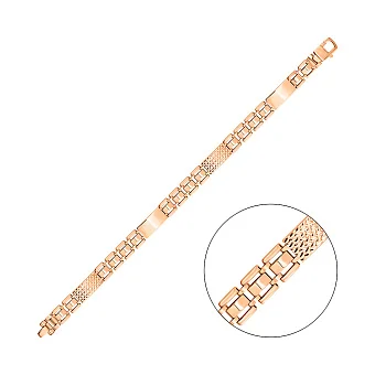 Браслет з червоного золота (арт. 3261189)