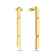 Длинные золотые серьги Francelli (арт. 1091683ж)