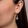 Серьги-подвески из красного золота (арт. 1091125еч) – изображение 2