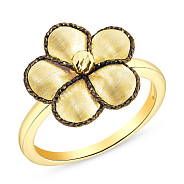 Золотое кольцо Francelli Цветок (арт. 154856ж)